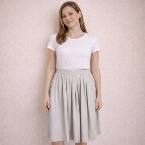 Elegant Gray Women's Skirt
